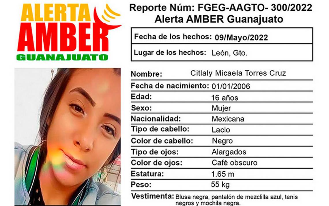 Activan Alerta Amber por cuatro menores desaparecidas en León - Noticias  Vespertinas | Noticias Locales, Policiacas, sobre México, Guanajuato y el  Mundo